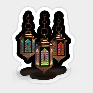 Ramadan lanterns Sticker